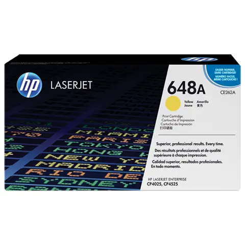 Toner HP 648A / CE262A Yellow do drukarek (Oryginalny) [11 k]